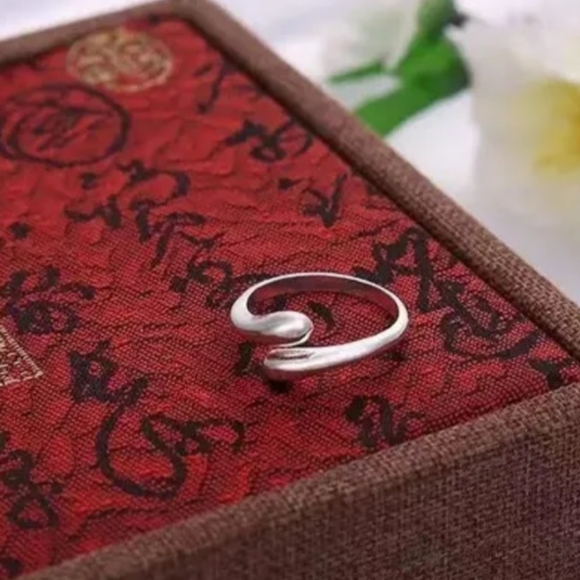 925 Sterling Silver Waterdrop Jewelry Set Bracelet Necklace Earrings Ring - Picture 7 of 16